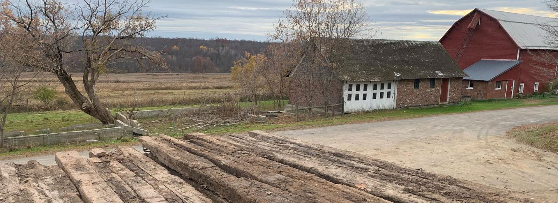 Timber matting